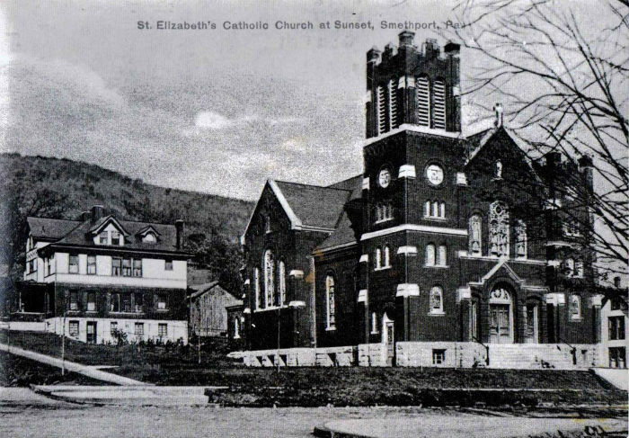 Exterior photo of St. Elizabeth Parish Smethport